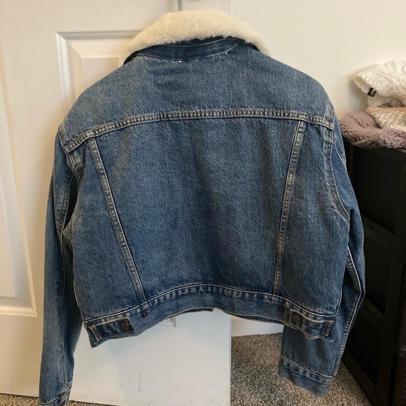 Size Large Levi jacket with wool lining - Picture 2 of 5